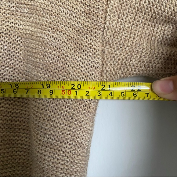 Ralph Lauren Tan Aztec Southwestern Sweater Cotton/Linen Blend Size L - Picture 9 of 9